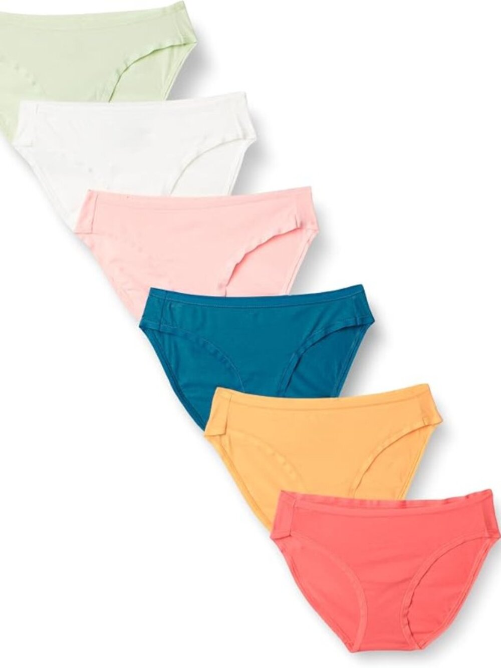 Essentials Women's Cotton Spandex Bikini Brief Underwear (Available in Plus Size